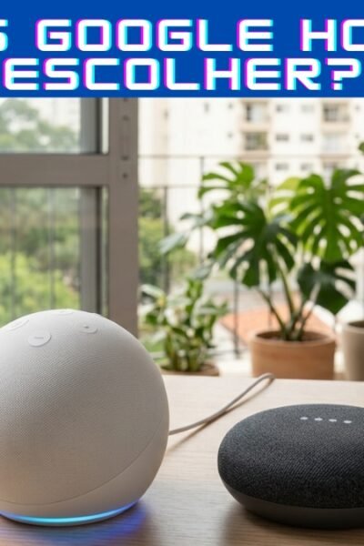 alexa vs google home brasil — comparativo Echo Dot 5 e Google Nest Mini 2