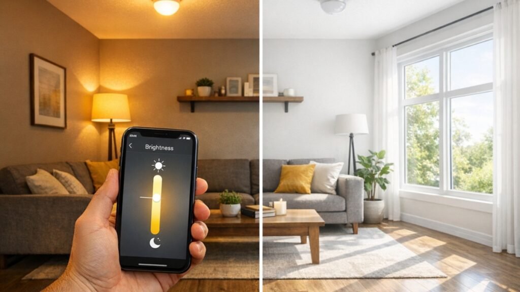 lampada LED inteligent