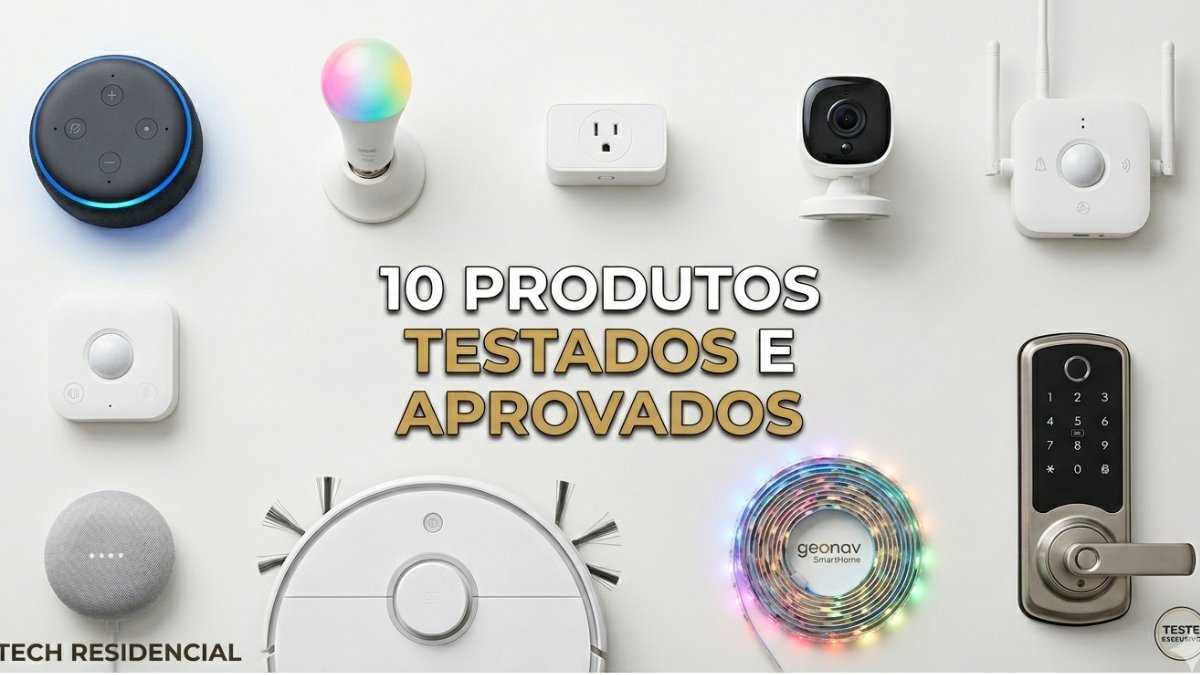 os melhores 10 produtos de casa inteligente 2026 — seleção testada Brasil