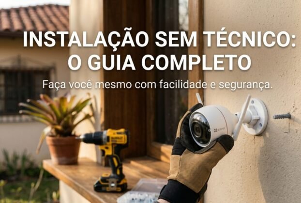 instalar câmera de segurança wi-fi sem técnico — passo a passo brasileiro