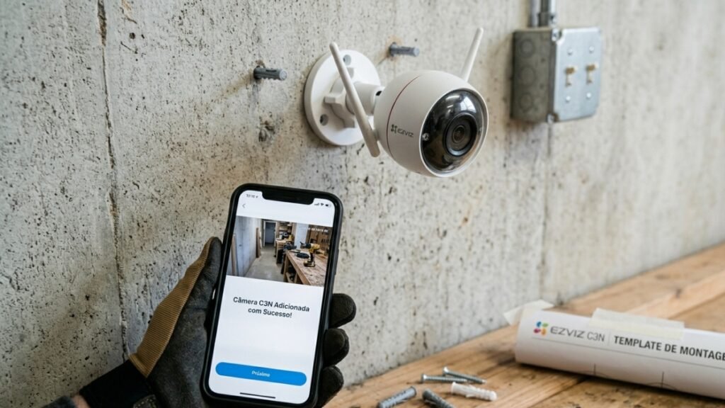 Como Instalar Câmera de Segurança Wi-Fi Sem Técnico em 8 Passos 5 aplicativo camera seguranca configuracao