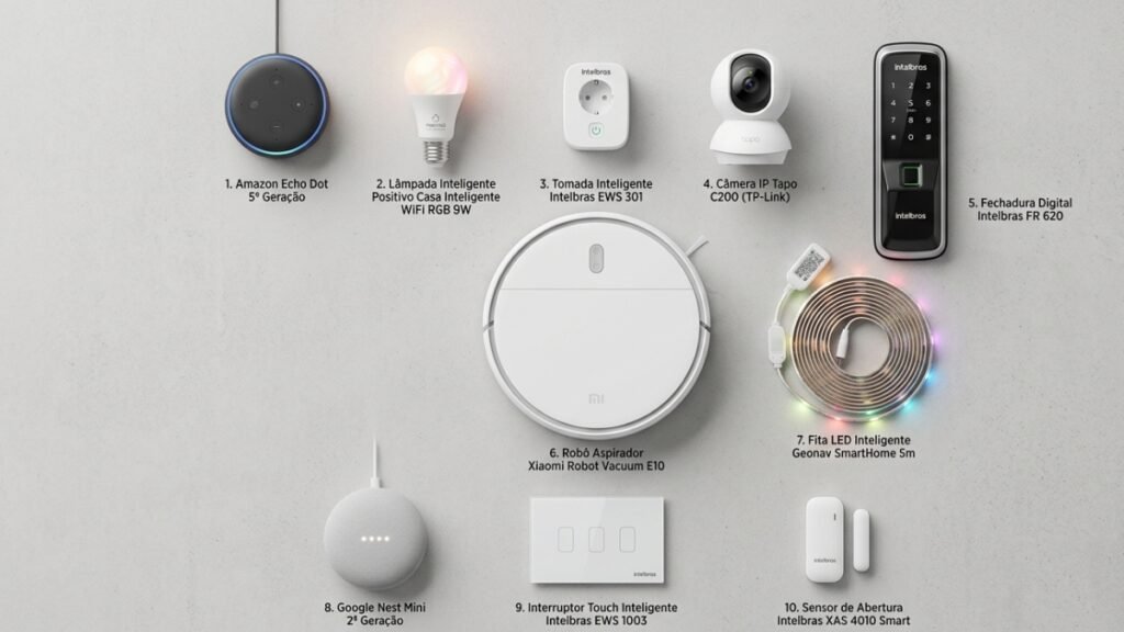 melhores produtos casa inteligente