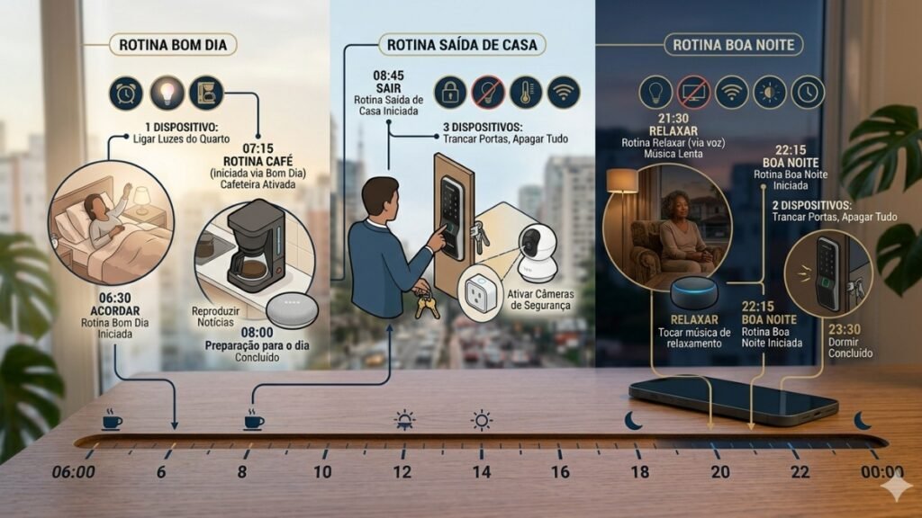 rotinas automaticas economia